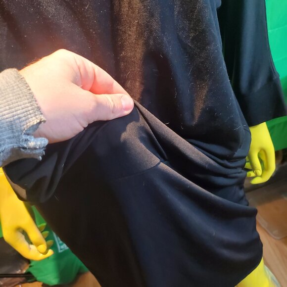 Marie Claire tunics baggy woman Large black long sleeves - Picture 6 of 14